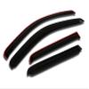 in-Channel Car Window Rain Guards Compatible with Mercury Mystique 1995-2000 | Tape-On | Rain Shields Window Visor Window Deflectors | Dark Smoke, 4 Pcs Set, WV2M-140i-2 view 1