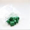 Clamp-Aid Hose Clamps t-Bolt Bolt caps for 1/4" Diameter Bolts. Package of 20. Color: Green view 3