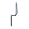 United Pacific C475351 Polished Stainless Steel Interior Mirror Bracket view 3