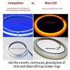 LED Speaker Light Rings for Wet Sounds REVO 6 6.5" XS-65 XS-650 SW-650 SW-65i - Pre-drilled- Ready to Install (2 Pack) (Yellow) view 2