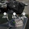 MISSION Cooling Helmet Liner- Cools Instantly When Wet, UPF 50, Wear Under Helmets, Hardhats & More- Black view 2