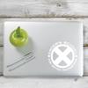 Yoonek Graphics Xavier's School Inspired by X-Men Decal Sticker (10" Height, White) view 3
