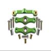 GPM For Tamiya TT-01 Upgrade Parts Aluminum Steering Assembly With Bearings - 1 Set Green view 1
