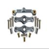 TT-01 Upgrade Parts Aluminum Steering Assembly With Bearings - 1 Set Gray Silver view 1