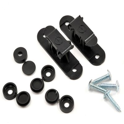 Random Heli 9.0mm Skid Clamp Assembly (Black)