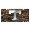 Tennessee Volunteers Camo Laser Cut License Plate (Camo/Silver) CAMO/SIL view 1