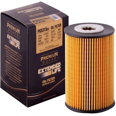 Premium Guard Extended Life Oil Filter up to 10k Miles PG5315EX | Fits 2003-2009 Volvo S60, 2003-2007 XC70, 2003-2014 XC90, 2003-2007 V70, 2004-2006 S80, 2015-2016 V40 Cross Country