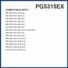 Premium Guard Extended Life Oil Filter up to 10k Miles PG5315EX | Fits 2003-2009 Volvo S60, 2003-2007 XC70, 2003-2014 XC90, 2003-2007 V70, 2004-2006 S80, 2015-2016 V40 Cross Country view 2