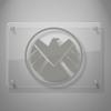 Yoonek Graphics Agents of Shield Decal Sticker for Car Window, Laptop, Motorcycle, Walls, Mirror and More. # 514 (4", Metallic Silver) view 2
