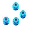 Schumacher 4mm Aluminum Locknut (Blue) (4) view 1