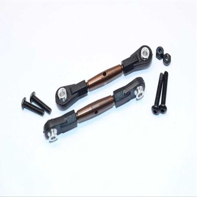 GPM For Tamiya TT02B Upgrade Parts Spring Steel Rear Upper Tie Rod With Plastic Ends - 1Pr