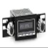 RetroSound HC-226-55-75 Hermosa Direct-Fit Radio for Classic Vehicles (Chrome Face and Buttons, Black Bezel) view 1