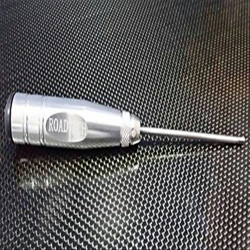 Aluminum Hex Screw Driver Of New Handle Design With 2.5mm Steel Long Pin - 1Pc Silver