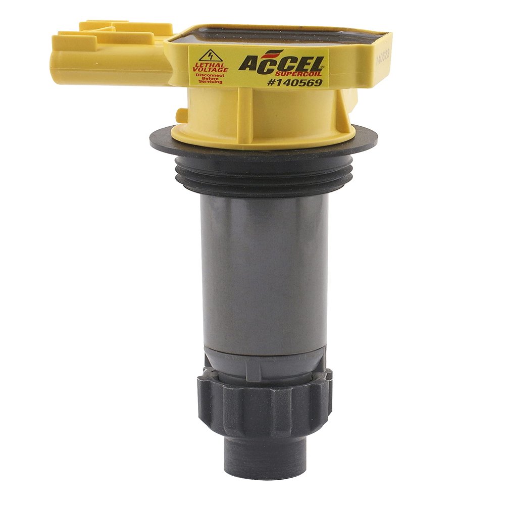 ACCEL 140569 Coil, Cop Gm/Suzuki 3.6L V6,Yellow