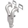 MagnaFlow Exhaust Products Direct Fit catalytic converter view 1