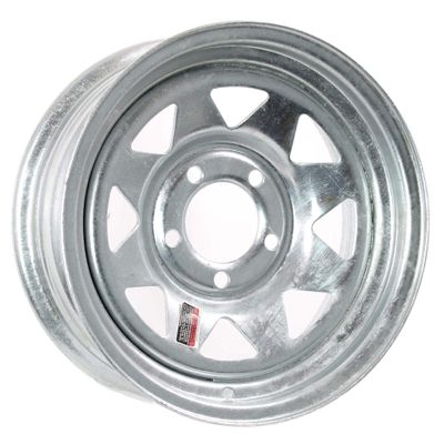 eCustomrim Galvanized Trailer Wheel 15X5 15 Inch 5 Lug Rim