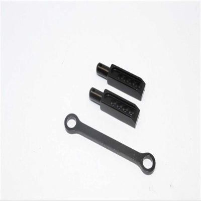 GPM For Traxxas 1/16 Mini E-Revo, Mini Slash Upgrade Parts Aluminum Rear Body Post With Mount - 3Pcs Black