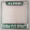 Michigan State University Alumni License Plate Frame view 1