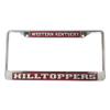 Western Kentucky University License Plate Frame view 1