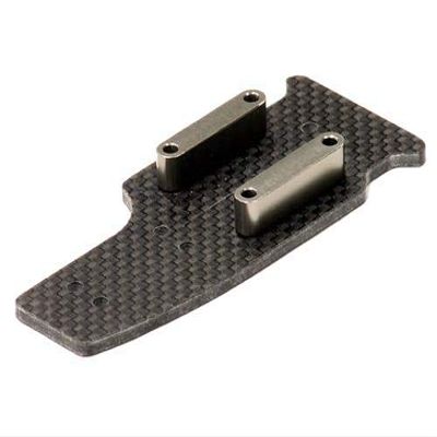 Integy Machined Carbon Center Skid Plate for OFNA 1/10 Hyper 10SC