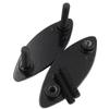 XKH- Motorcycle Mirror Block off Compatible with 2006-2009 Kawasaki Ninja ZX-14 ZX14 R ZX-14R ZX1400 BLACK [B00Y5N7UFG] view 3