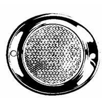 PM V472R Aluminum Oval Reflector