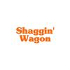 Shaggin Wagon - Vinyl Decal Sticker - 6" x 2.5" - Orange view 1