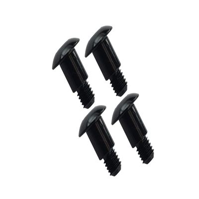 GPM For Tamiya GF01 Upgrade Parts Aluminum King Pin (5mm x 6.2mm x 4mm) - 4 Pcs Black