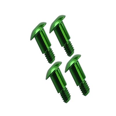 GPM For Tamiya GF01 Upgrade Parts Aluminum King Pin (5mm x 6.2mm x 4mm) - 4 Pcs Green