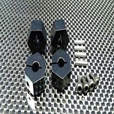 Axial EXO Upgrade Parts Aluminum Steering Assembly - 4Pcs Set Black