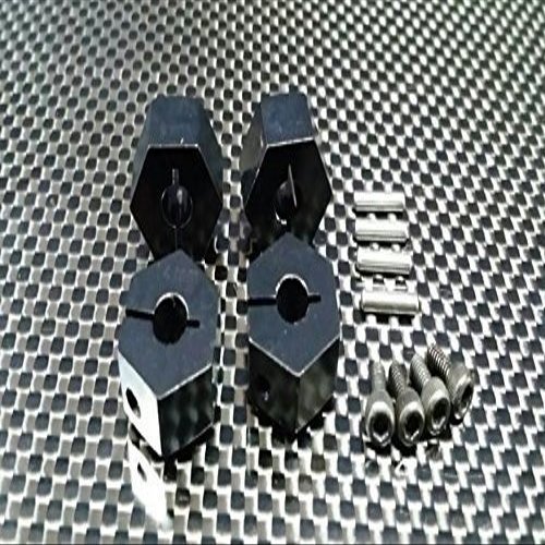 Axial EXO Upgrade Parts Aluminum Steering Assembly - 4Pcs Set Black