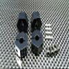 Axial EXO Upgrade Parts Aluminum Steering Assembly - 4Pcs Set Black view 1