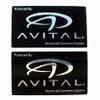 2pcs Potential Avital Car Alarm Window Security Stickers Decals view 1