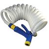 Marpac New Marine Boat Coiled Washdown Hose with Nozzle 1/2 x 25 view 1