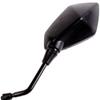 XYZCTEM Heavy Duty Motorcycle Rear View Side Mirrors-10mm Clockwise Threaded Mounting Bolt-Fits for Kawasaki, Suzuki, Honda, Victory and More-Pair view 4
