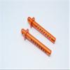 Axial Yeti (AX90026) & Yeti SCORE (AX90068) Upgrade Parts Aluminum Front Body Post - 1Pr Orange view 1