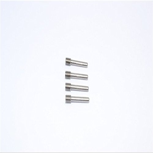Axial Yeti XL Monster Buggy Upgrade Parts Steel Screw Pin - 4 Pcs Silver