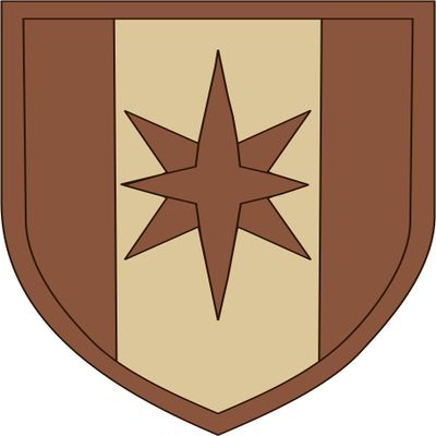 44th Medical Brigade Desert Camo 3.8 Inch Decal