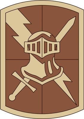 513th Military Intelligence Brigade Desert Camo 3.8 Inch Decal