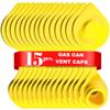 Mr. Yellow Cap 15pcs Yellow Gas Can Vent Caps - Can Vents For Plastic Cans view 1