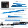 Yeah Racing Chassis Setting Kit BK For 1/10 & 1/8 On Road #YT-0025BK view 3