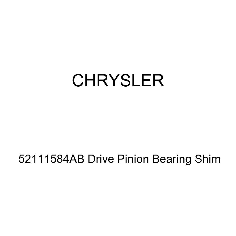 Genuine Chrysler 52111584AB Drive Pinion Bearing Shim