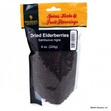 Brewer's Best Dried Elderberries 8 oz