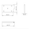 Front Runner Upright Water Tank/Flat view 3