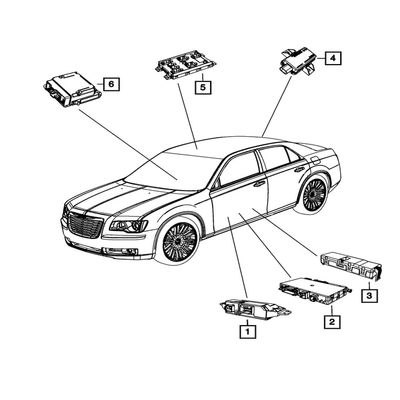 Genuine Chrysler 4692274AL Body Controller Module