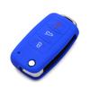 AndyGo Protective Silicone Key Cover Keyless Entry Remote Fob Shell Fit for VW Volkswagen 3 Button view 1