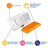 Lumitronics 12V LED Exterior Outdoor Porch Light with On/Off Switch, Removable Clear & Amber Lenses Perfect Outside Replacement Lights for RVs, Motorhomes, Campers, 5th Wheels, Trailers (White) view 2