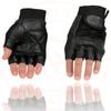 Milwaukee Leather SH217 Men's Black Leather and Mesh Fingerless Gloves (Medium) view 3