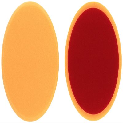 ALCLEAR 5516030AH Polishing Pad Against Holograms, Car Polishing Sponges, Diameter: 160 x 30 mm, Orange, Set of 2, Polishing Pad Polishing Pad Sponge Polishing Foam for Polishing Machine 5516030AH_2