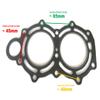 Boat Motor Cylinder Head Gasket 3B2-01005-1 2 0 M T8-05000100 27 8036637 Compatible for Tohatsu Nissan Parsun Mercury Mercruiser Outboard M NS 6 8HP 9.8 9.8HP Motor Boat Engine view 2
